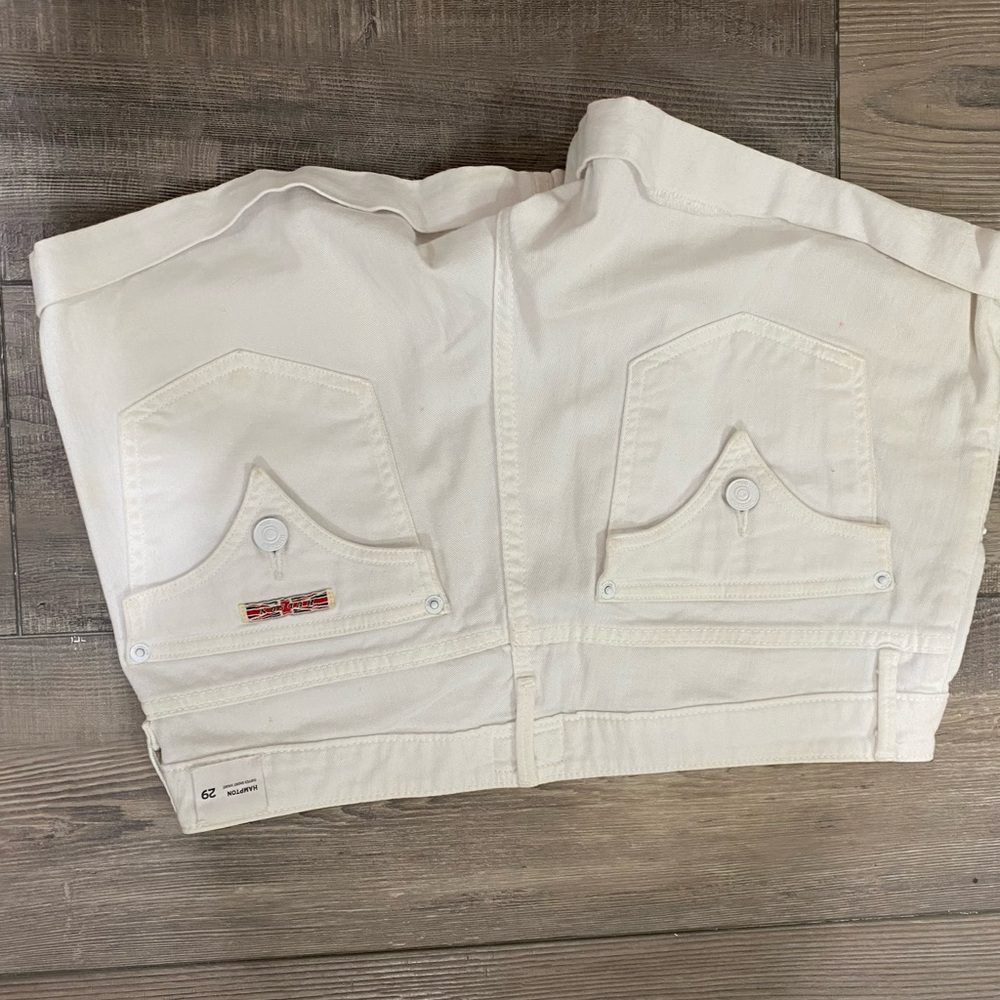 Hudson Jeans White Shorts